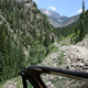 The trail during summer, sans snow.